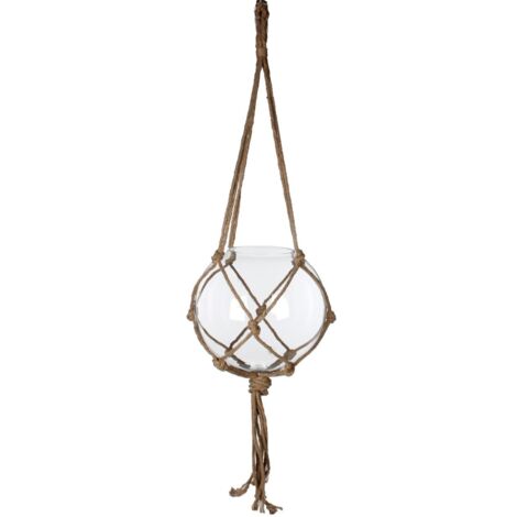 Mica Glas Kugel Carice inkl. Tau transparent, 140 x 33,5 cm Deko-Accessoires