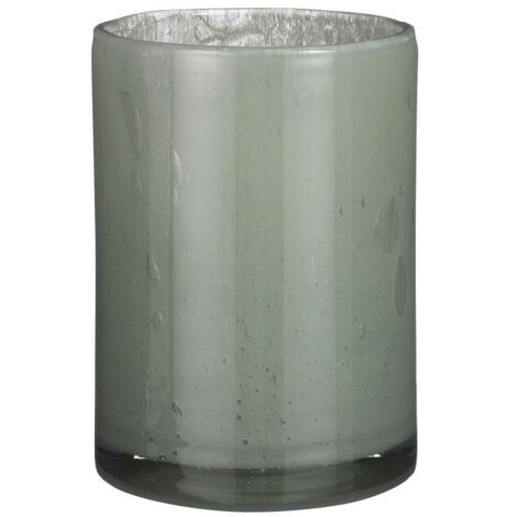 Mica Glas Vase Estelle zylinder hellgrün, 23 x 17 cm Deko-Accessoires