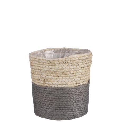 Mica Korb Rachel grau, 18 x 18 cm Deko-Accessoires