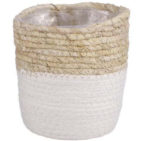 Mica Korb Rachel weiß, 14 x 14 cm Deko-Accessoires