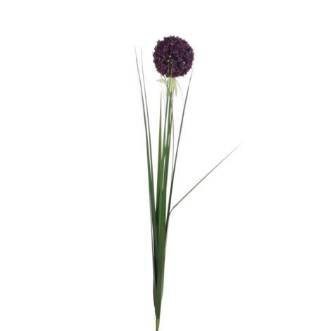 Mica künstliche Allium violett, 80 cm Kunstpflanzen