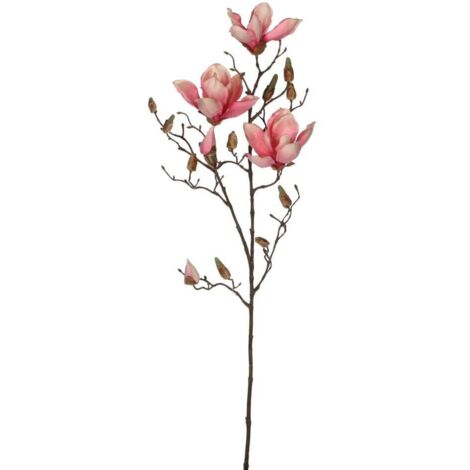 Mica künstliche Magnolia rosa, 88 cm Kunstpflanzen