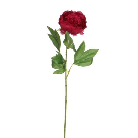 Mica künstliche Pfingstrose dunkelrosa 76 cm Kunstpflanzen
