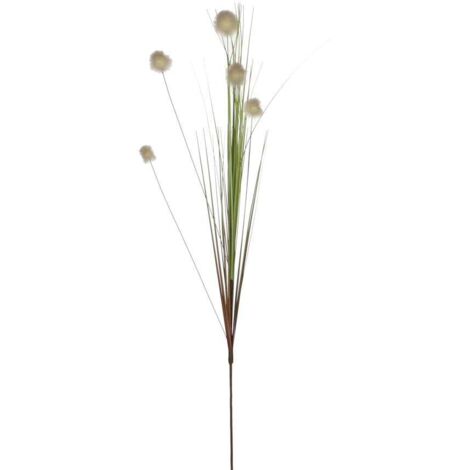 Mica künstliches Gras weiß 84 cm Kunstpflanzen