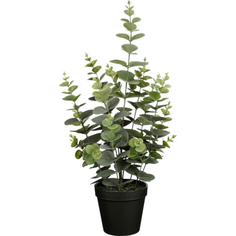 Mica Kunstpflanze Eukalyptus grün im Topf Ø 23 x 53 cm Eingetopft