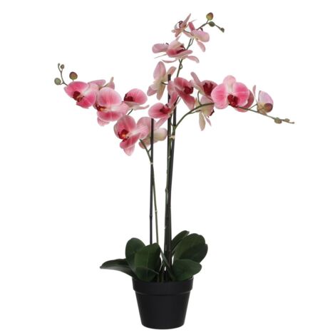 Mica Kunstpflanze Phalaenopsis im Topf rosa, 75 x 51 x 79 cm Kunstpflanzen
