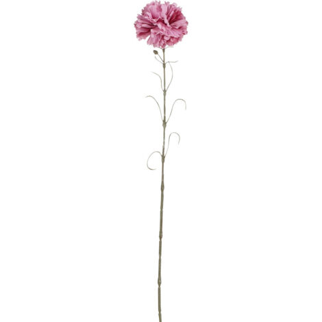 Mica Nelke dunkelrosa Polyester 66 cm Ast, Stängel & Zweig