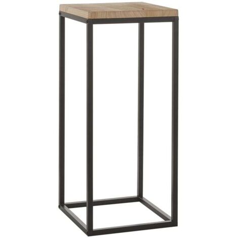 Mica Pflanztisch Oskar schwarz, 35 x 35 x 81 cm Deko-Accessoires
