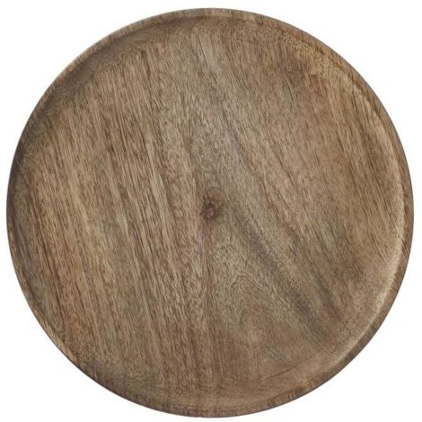 Mica Platte Duko rund braun Ø 30 cm Deko-Accessoires