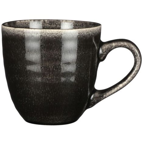Mica Tasse Tabo schwarz, 9 cm x 9 cm Deko-Accessoires