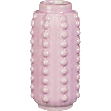 Mica Vase Boaz lila Keramik 18 x 8 cm Vase