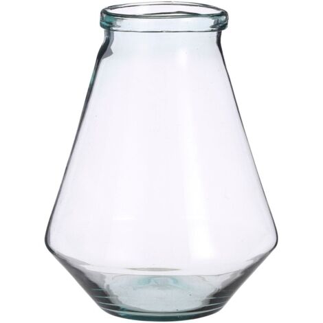 Mica Vase Lilou recyceltes Glas 30 x 23,5 cm Glas