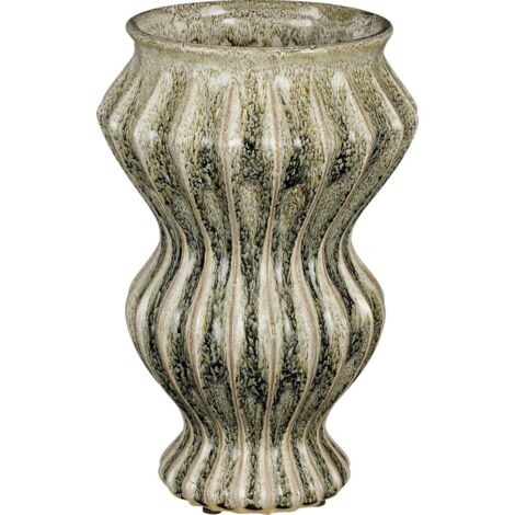 Mica Vase Pippa grün Keramik Ø 21 x 32 cm Vase