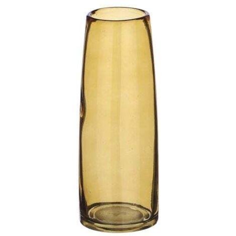 Mica Vase Xandra gelb, 23,5 x 7 cm Deko-Accessoires