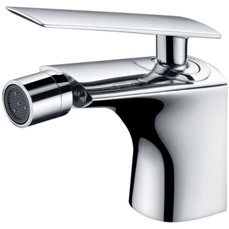 Mice -Grifo monomando de Bidet, Griferia WC, Grifo higienico Agua fria/caliente Color Cromo - BDSC024-2