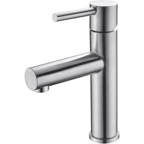 IMEX PRODUCTS Mice - Grifo monomando para lavabo fabricado en acero de alta resistencia - Griferia exterior e interior - Grifos de baño