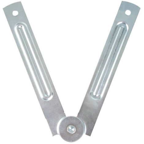 MICEL bisagra compas para caballete. medidas 215x15,5x1mm , La bisagra compás para caballete sirve para ofrecer estabilidad en estructuras plegables como caballetes de