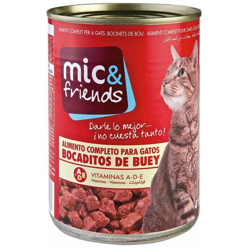

Mic&Friends Comida para gato Mic&Friends Bocaditos (425 g)