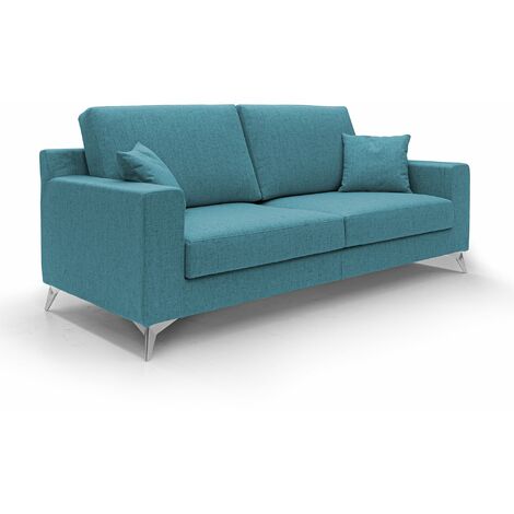 Michael Divano in tessuto impermeabile antimacchia T03 166 cm azzurro