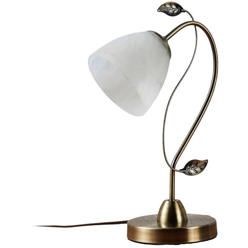 Michalina - incantevole lampada da tavolo - bianco...
