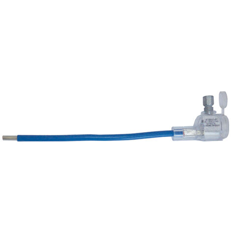 Michaud – Embout perforation isolant EBCP 6-35/16 bleu L190 – Section 16 mm² – Longueur 190 mm – Pour travaux d'électricité