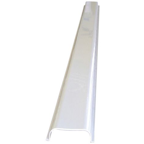 Michaud – Gaine de protection des câbles 140.50 mm – PVC gris – Longueur 2,75 m pour câbles aéro-souterrains – Conception rectangulaire