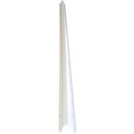 Michaud – Gaine électrique de protection des câbles 35mm – Longueur 2,75 m – PVC extrudé pour installation facile – Couleur grise