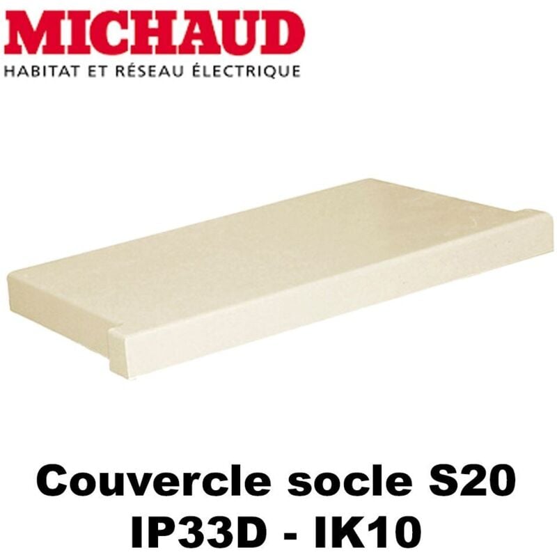 Michaud - Couvercle socle S20 simple ou double N007