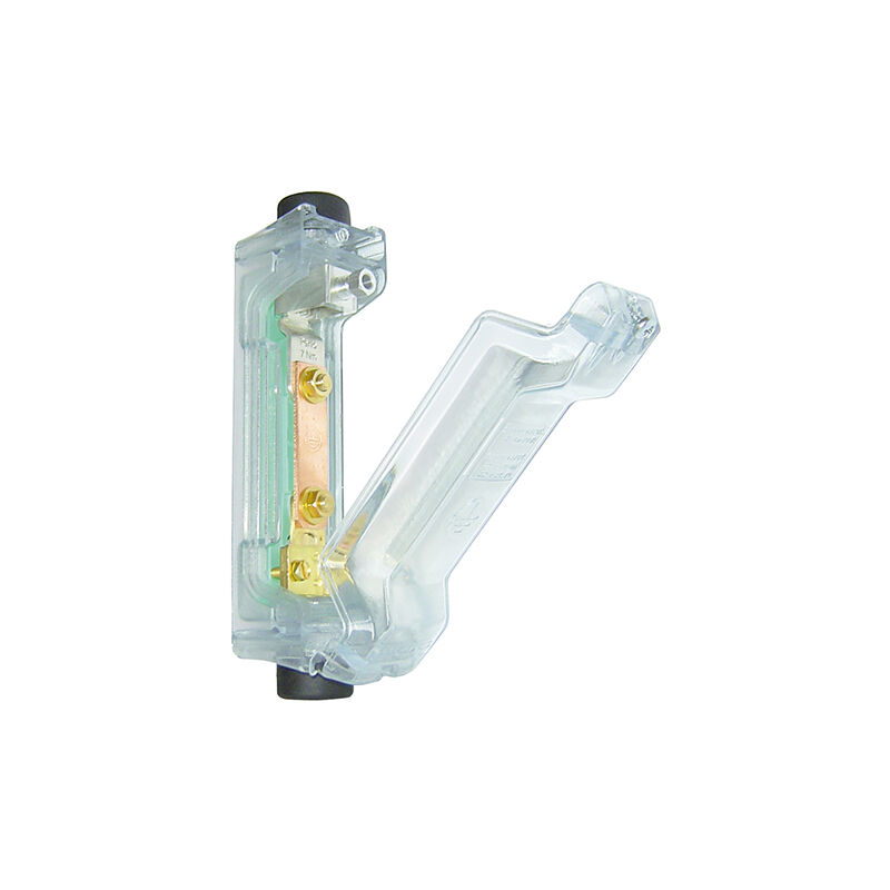 Barrette de terre Alu avec boîtier pour colonne Michaud N106