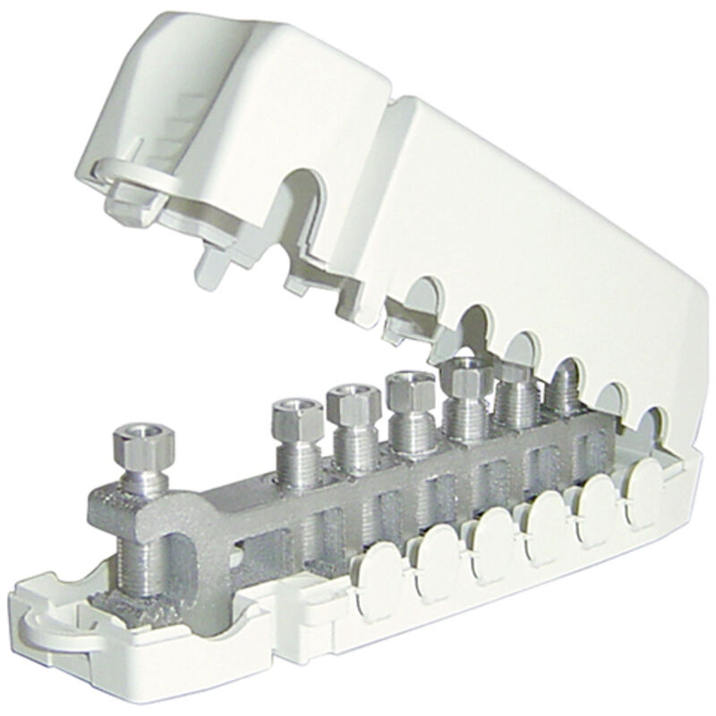 Michaud - Q979 - Répartiteur de terre - alu - 6 dérivations