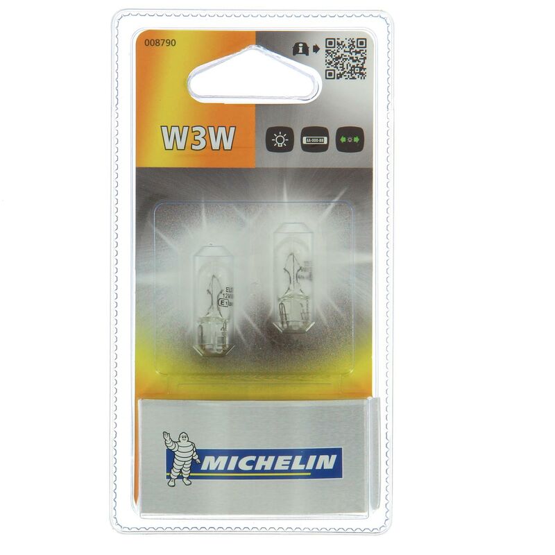 008790 2 ampoules W3W 12 v - Michelin
