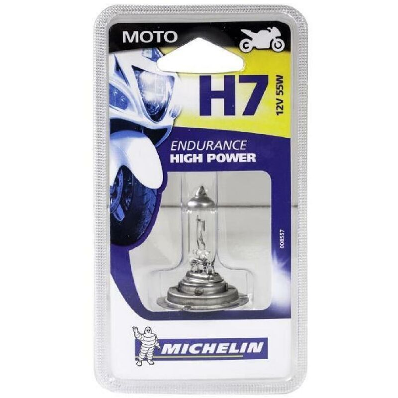 Michelin - 1 ampoule H7 moto - 55W - 12V 008557
