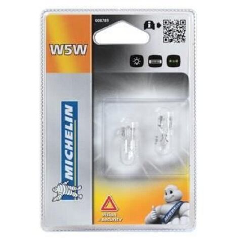 MICHELIN 2 ampoules W5W 12V
