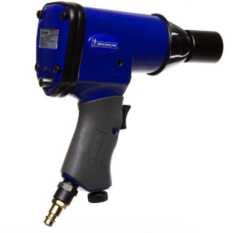 MICHELIN Avvitatore Pneumatico per Compressore, Pistola Pneumatica con 10 Chiavi a Bussola da 1/2", Chiave Pneumatica con 350 Nm di Coppia, Pressione Max 6 Bar