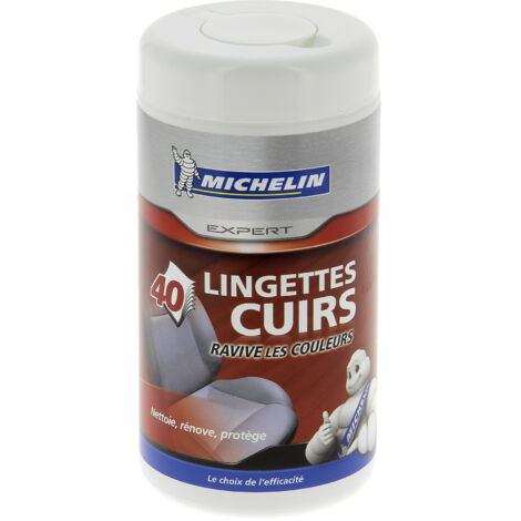 MICHELIN boîte 40 lingettes cuir
