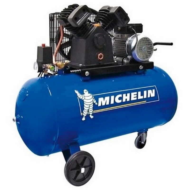 Michelin - compresor correas 100LT. 3HP 10B micheli