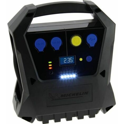 MICHELIN - Compresseur sans fil rechargeable - 6,9 Bar - 100 PSI