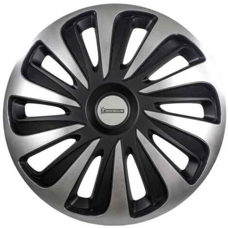 MICHELIN Enjoliveur 15 NVS 3D par 4 en boîte Noir