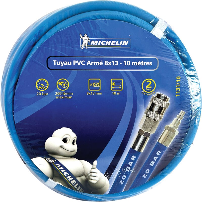 Michelin - Flexible 10 Metres équipé raccords rapides