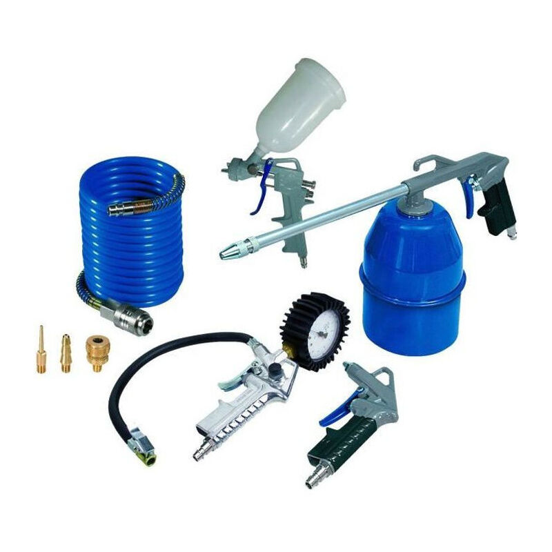 Michelin - Kit de 8 accessoires pour tout compresseur sur cuve