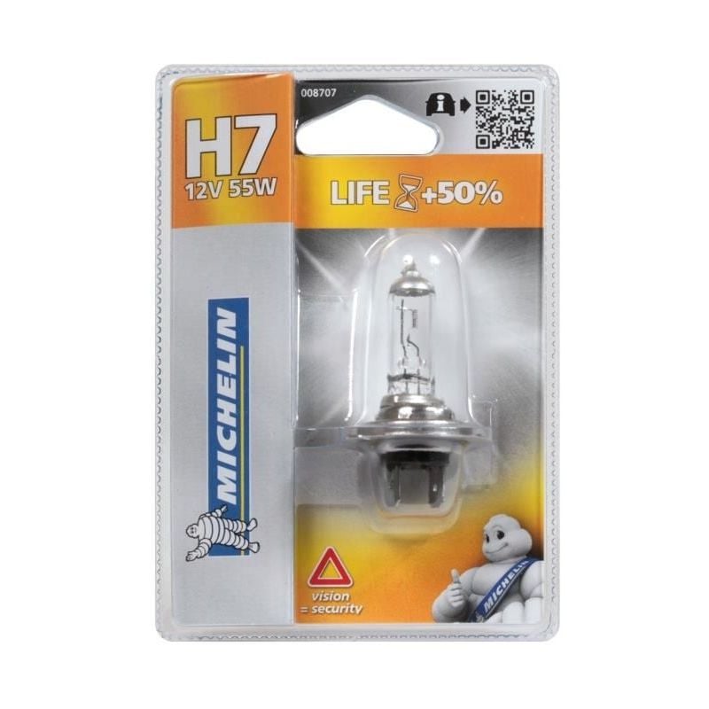 Life +50% 1 H7 12V 55W IMP008707 - Michelin