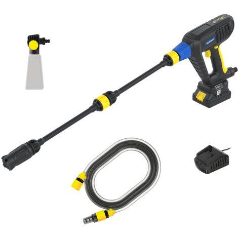 Nettoyeur Haute Pression sur Batterie Compatible avec Makita 18 V, Laveuse électrique sans Fil Machine à Laver Haute, Pistolet de Nettoyage Portable avec Tuyau
