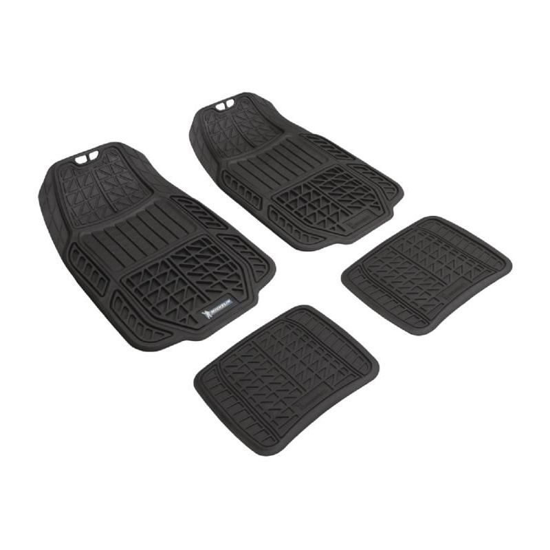 Michelin - tapis caoutchouc haute densité 4 pieces noir IMP009077