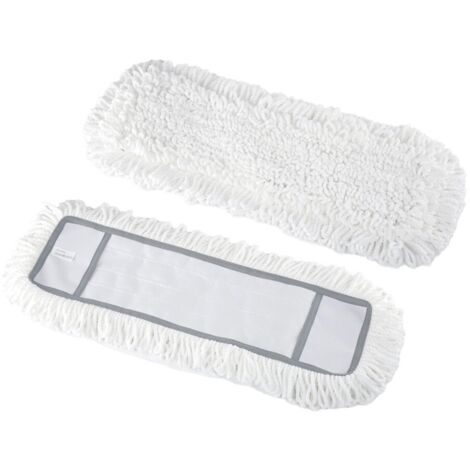 Michelino Clean Home Mikrofaser Plüsch Wischmoppbezug 42x10 cm 6 Stück
