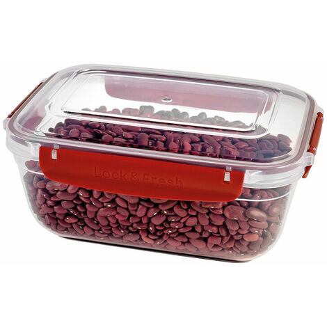 MICHELINO Frischhaltedose Lebensmitteldose Vorratsdose Serie Nora 800 ml Rot