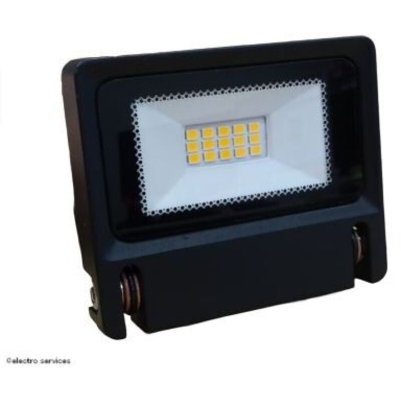 Projecteur led Michelle 10 w 3000K noir Aric
