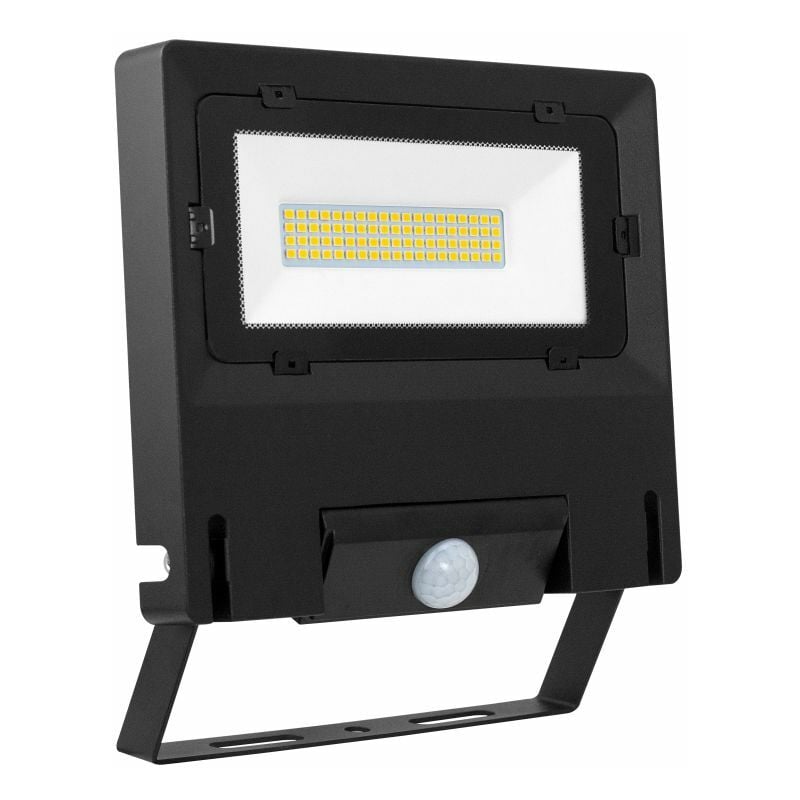 Projecteur à led Aric michelle - 50 watts - 3000k - noir - avec détecteur Aric 50786