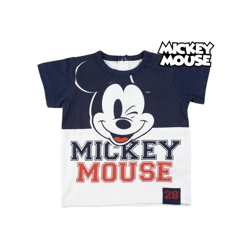 

Mickey Mouse Camiseta de Manga Corta Infantil Mickey Mouse Azul 36 Meses