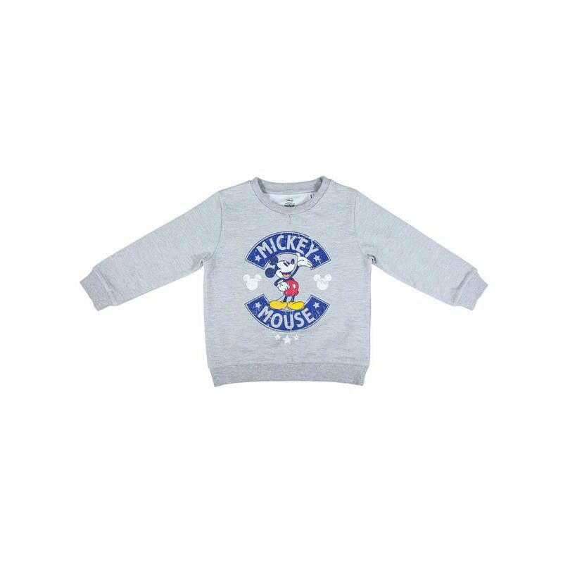 

Sudadera sin Capucha Niño Gris - Mickey Mouse