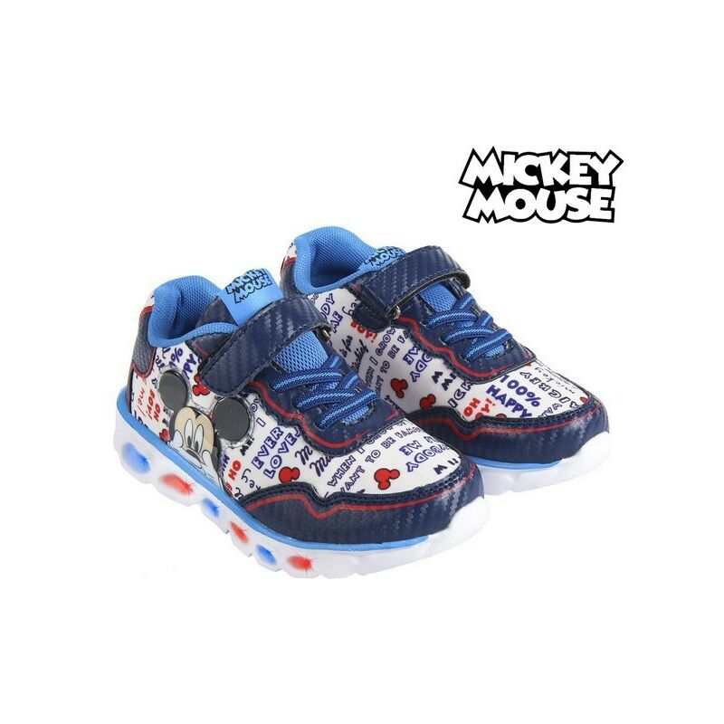 

Zapatillas Deportivas con LED Azul - Mickey Mouse